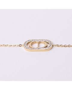 Bracelet dupe CD strass