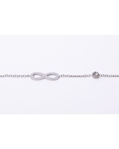 Bracelet infini 1 strass