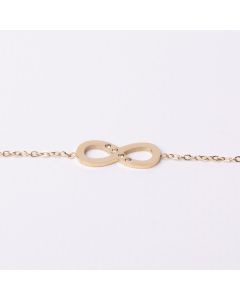 Bracelet infini 4 strass