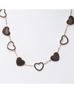 Collier la guirlande de coeur